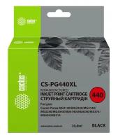 Картридж совм. Cactus PG440XL черный для Canon Pixma MG2140/MG3140 (20мл), цена за штуку, 308312