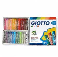 Набор пастели масляной Giotto Olio, 0.1 см, 24 цвета, картонная коробка 24 цвета
