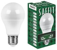 Лампа светодиодная Saffit SBA6012 шар E27 12W 2700K 55007