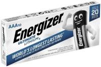 Батарейки (10шт) литиевые ENERGIZER AAA(FR03/LR03) Ultimate 1.5В в боксе