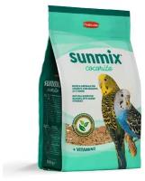 Корм для волнистых попугаев sunmix cocorite padovan 850г