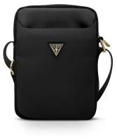 Guess для планшетов 10" сумка Nylon Tablet bag with Triangle metal logo Black, шт