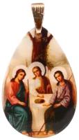 Икона нательная перламутровая Св.Троица