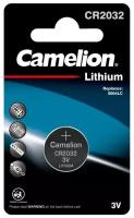 Батарейка литиевая Lithium таблетка 3V 1шт. CR2032-BP1 Camelion 3066