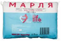 Марля медицинская отбеленная NEW LIFE отрез 10 м, плотность 30 (±2) г/м2, 94266