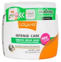 Маска для волос Lolane intense care keratin repair mask for straightening / perming, 200 мл