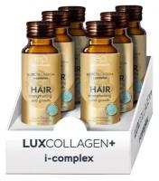 Жидкость Elsapharm LUXCOLLAGEN+ i-complex Hair strengthening and growth, 50 мл, 6 шт