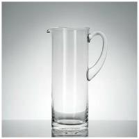 Кувшин для воды, сока, напитков стеклянный с ручкой, без крышки, объем 1,2 литра, Неман 1520