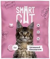 Smart Cat Наполнитель для кошек, гречишный, 15 л, 5 кг