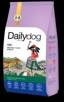 Dailydog Casual сухой корм для взрослых собак всех пород с индейкой, говядиной и рыбой - 3 кг