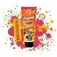 Крем-автозагар Flame с тингл-эффектом, маслом манго, экстрактами арники и красного вина, 125 мл