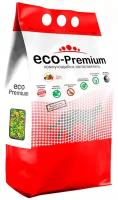 Наполнитель ECO Premium Тутти-фрутти комкующийся древесный 7.6кг/20л