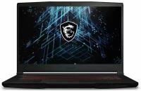 Ноутбук MSI GF63 11UC-289X Thin 9S7-16R612-289 (15.6", Core i5 11400H, 8Gb/ SSD 512Gb, GeForce® RTX 3050 для ноутбуков) Черный