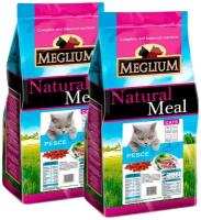 MEGLIUM ADULT CAT для взрослых кошек с чувствительным пищеварением с рыбой (15 + 15 кг)