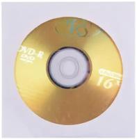 Диск DVD-R VS, 4,7 Gb, 16x, бумажный конверт