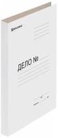 Папка без скоросшивателя "Дело", картон, плотность 440 г/м2, до 200 листов, BRAUBERG, 110929