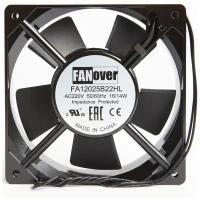 Вентилятор FANOVER FA12025S22HL, Вентилятор осевой, 120х120х25мм 220В FA12025S22HL AC, подшипник скольжения, 1шт