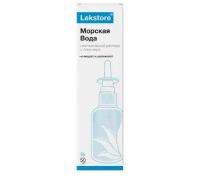 Lekstore Морская вода с Алоэ вера спрей фл., 50 мл, 68 г