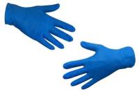 Мед.смотров. перчатки нитрил, н/с, н/о, голубые, (L), 50 п/уп