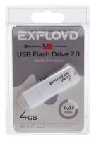 USB-флеш накопитель (EXPLOYD EX-4GB-620-White)