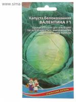 Семена Капуста белокочанная "Валентина F1" поздний,кочан 3,5-5 кг,очень плотный 0,1 г