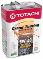 Синтетическое моторное масло TOTACHI Grand Touring 5W-40, 4 л