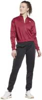 Спортивный костюм Reebok Tracksuit GV3292 женский, цвет бордовый-чёрный, размер XS