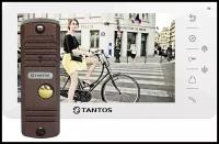 Комплект видеодомофона TANTOS Комплект видеодомофона TANTOS Amelie Kit коричневый