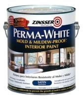 Zinsser Perma-White Mold & Mildew-Proof Interior Paint (Полуглянцевая, Qts 0.946 л.)