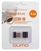 USB флэш-накопитель QUMO (18320) 4GB Nano Black