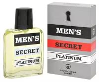 Одеколон мужской Alain Aregon Men's Secret Platinum древесный 95 мл