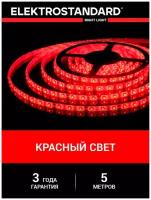 Лента светодиодная Elektrostandard 5050 24В 60 Led/м 14,4 Вт/м красный свет, 5 метров, IP20