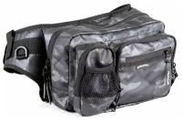 Сумка рыболовная "Yaman" Fishing Hip Bag, 28х21х17 см, цвет серый камуфляж Y-FHB-01