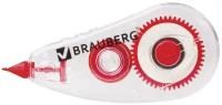 BRAUBERG Корректирующая лента brauberg red power, 5 мм х 6 м, в упаковке с европодвесом, 220641, 12 шт