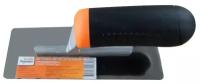 Кельма венецианская трапец-ая, 200x80x70мм, нерж. сталь, ручка прорезиненная П140-20080 петрович (Артикул: 4100014094; Размер 200х80х70 мм)