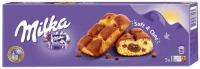 MILKA пирожное бисквитное с шоколадной начинкой и кусочками молочного шоколада 175г