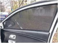 Каркасные шторки на передние окна "AvtoZoom" Kia Rio IV с 2017 г.в. 2 шт