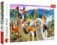 Trefl Пазлы для взрослых и детей Ламы в горах 500 элементов