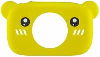 Чехол GSMIN Bear Case для детской цифровой камеры GSMIN Fun Camera (Желтый)