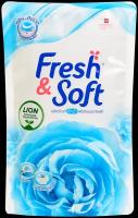 Lion Гель концентрат для стирки белья Fresh&Soft "Утренний Поцелуй" / Жидкий стиральный порошок парфюмированный, средство концентрированное для вещей, одежды / японские технологии, 400 мл