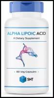 Альфа-липоевая кислота СНТ (АЛА), Alpha Lipolic Acid SNT, ALA 600, 60 капсул