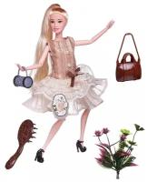 Кукла ABtoys Amelia. Современный шик, 30 см, PT-01614 мультиколор