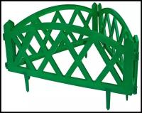 Заборчик дек.пласт. "MODERN" №4 зеленый 3м 5шт/5