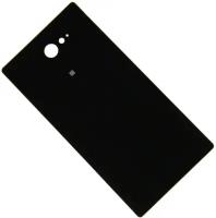 Задняя крышка для Sony D2302/D2305/D2403 (Xperia M2/M2 Dual/M2 Aqua) <черный>