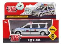 Машинка Lada Largus Полиция 12СМ - Технопарк [SB-16-47-P-WB]