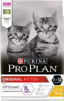 Сухой корм Pro Plan Original Kitten для котят, с курицей 3кг