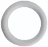 Кольцо для карниза пластиковое, диаметр 28мм, цвет белый