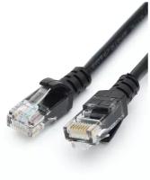 Патч-корд UTP, 2 m, литой, RJ45,(GL3960) Cat.5e, черный