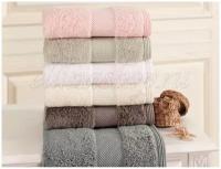 Полотенце Soft cotton DELUXE светло-голубой (50X100)