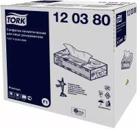 Салфетки бумажные для лица Tork "Premium" 2-слойные, 20,8*20, белые, ультрамягкие,с хлопком, 100шт. (арт. 242879)